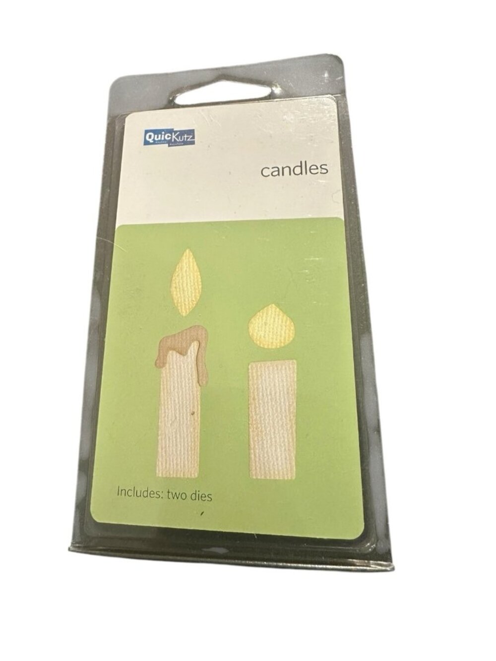 Quickutz 2x2 Cutting Dies 2 Dies Candles KS-0511 Scrapbooking Craft